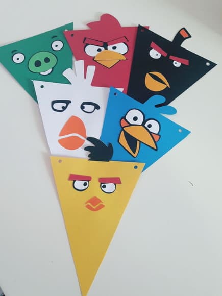 BANDEIROLA ANGRY BIRDS SCRAP