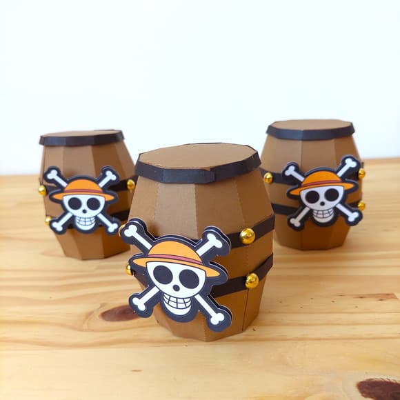 Barril Piratas One Piece