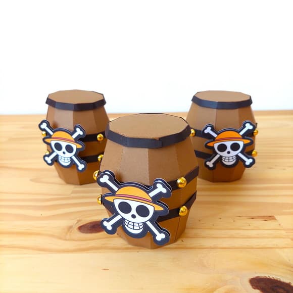 Barril Piratas One Piece