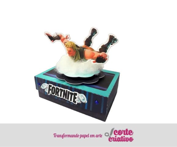 Caixa 3d Fortnite