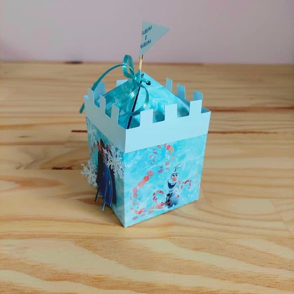Caixa Castelo Frozen 2