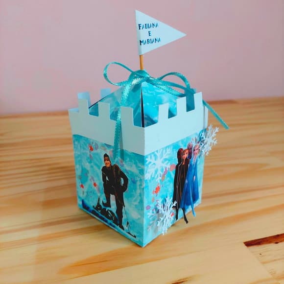 Caixa Castelo Frozen 2