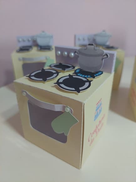 Caixa Fogão Confeitaria