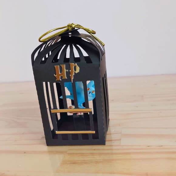 Caixa Gaiola Harry Potter