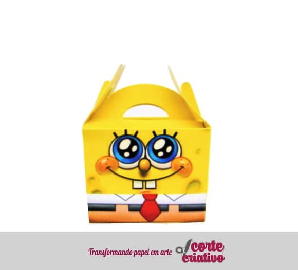 Caixa Maletinha Bob Esponja