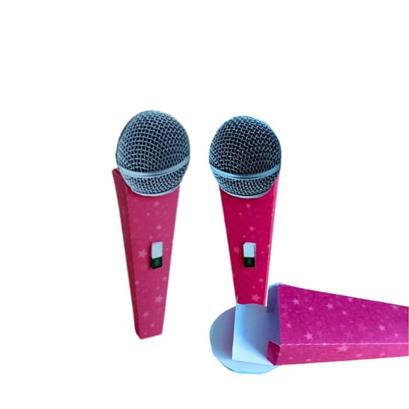 Caixa Microfone da Barbie