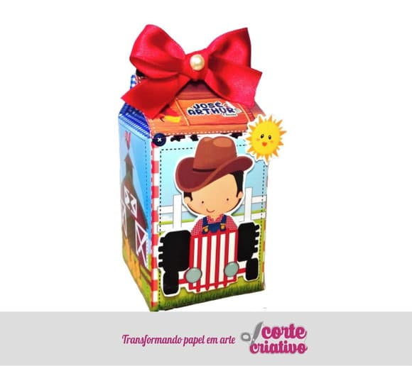 Caixa Milk Fazendinha