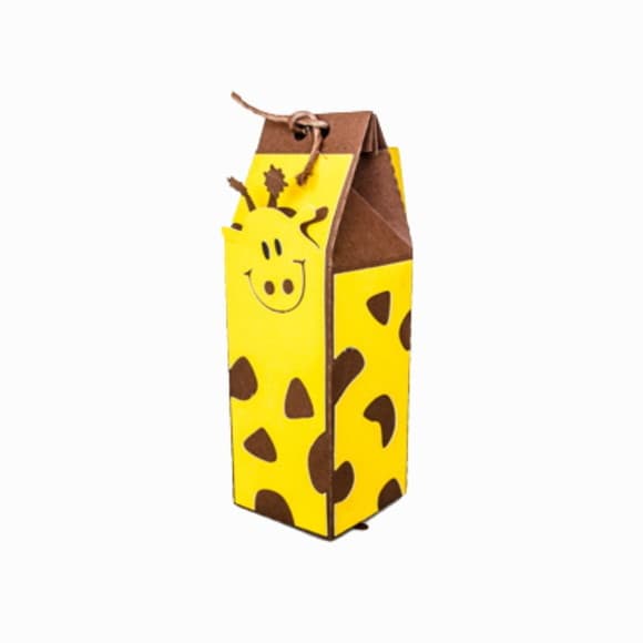 Caixa Milk Girafa Safari