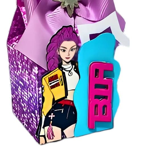 Caixa Milk Guerreiras do K-pop