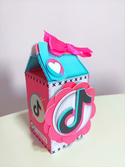 Caixa Milk Tik Tok