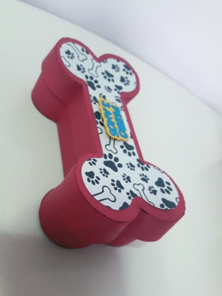 Caixa Osso Patrulha Canina