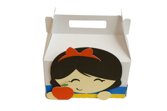 Caixa Maletinha Branca de Neve