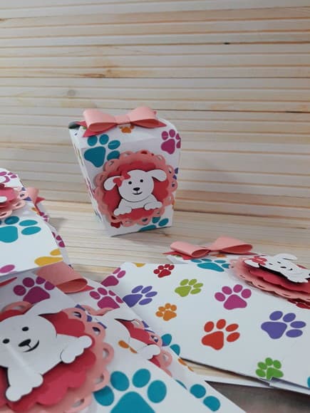 Caixinha Cachorrinha Pet Shop