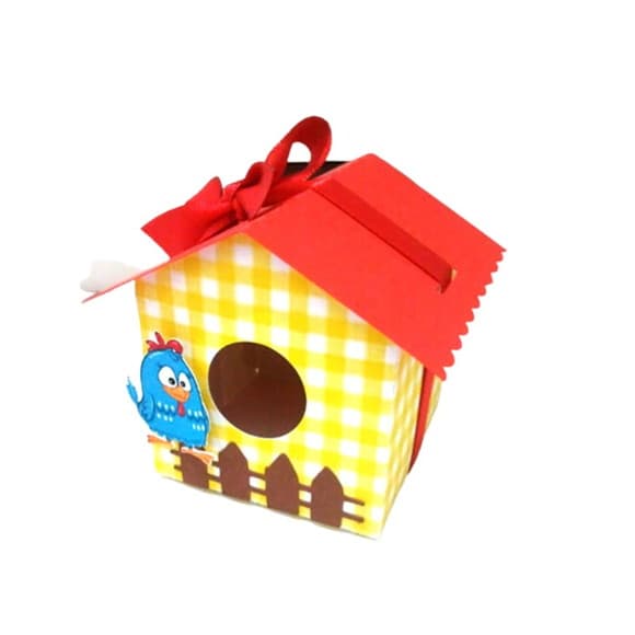 Caixinha Casinha Galinha Pintadinha