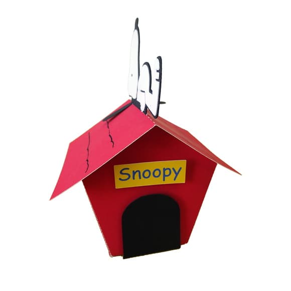 Caixinha Casinha Snoopy