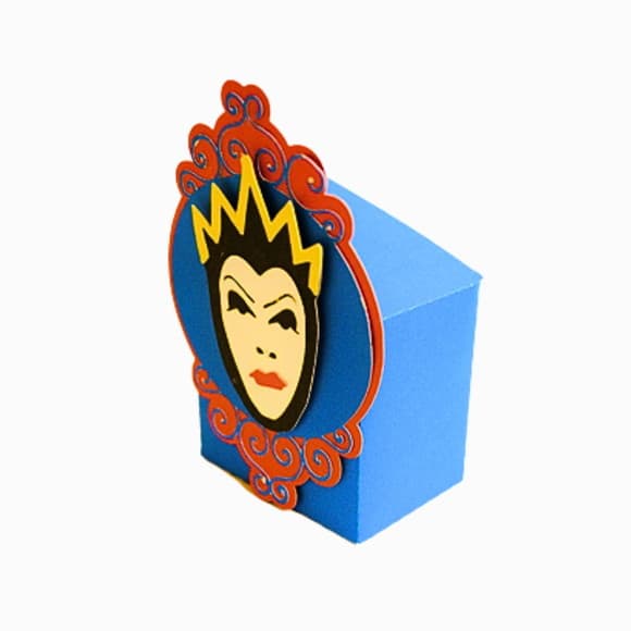 Caixinha Brownie Rainha Má Branca de Neve