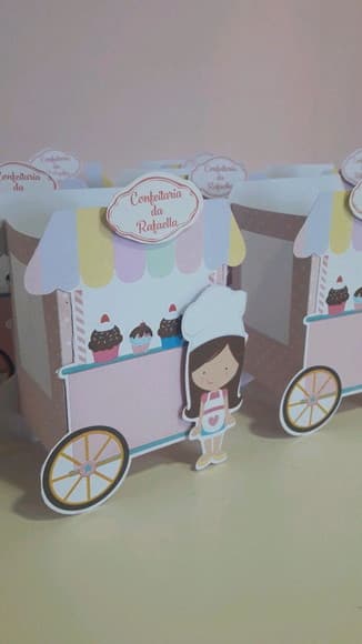 Carrinho Pipoca Confeitaria