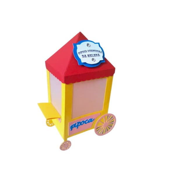 Carrinho de Pipoca Circo