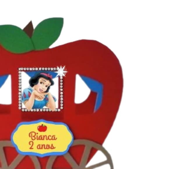 Caixa Carruagem Branca de Neve