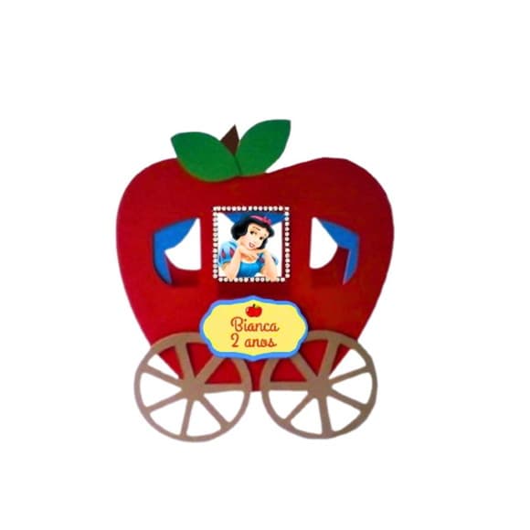 Caixa Carruagem Branca de Neve