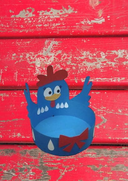 Cesta Galinha Pintadinha Grande