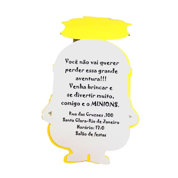 Convite Minions