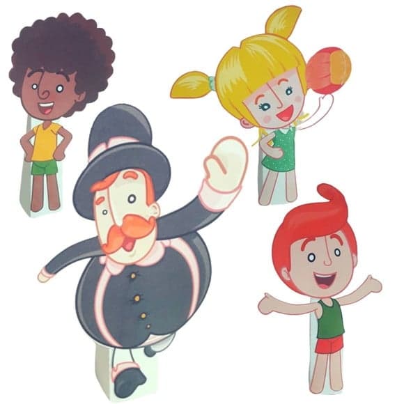 Display Personagens Mundo Bita