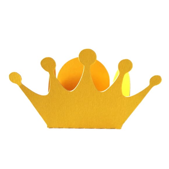 Forminha Coroa Pequeno Príncipe