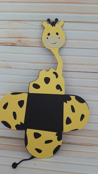Forminha Girafa Safari