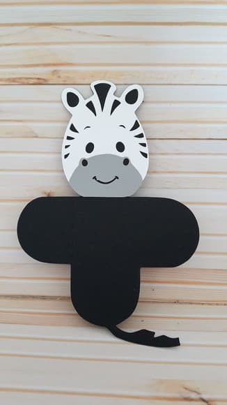 Forminha Zebra Safari