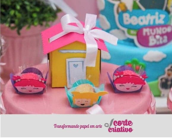 Forminhas Boneca Mundo Bita Scrap