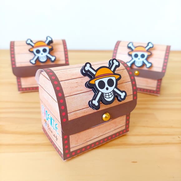 Kit Festa Infantil Marrom One Piece
