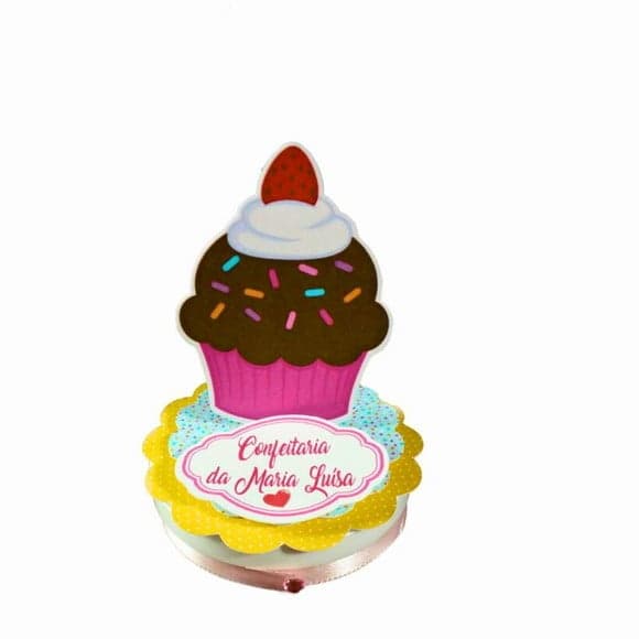 Latinha Cupcake Confeitaria