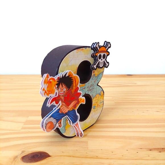 Número 3d One Piece
