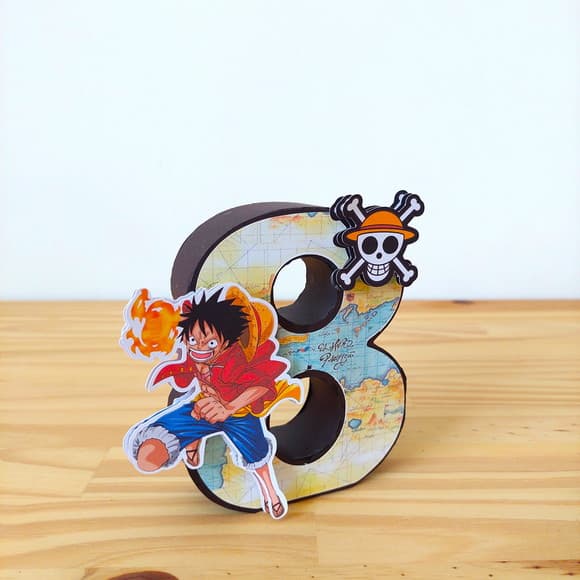Número 3d One Piece