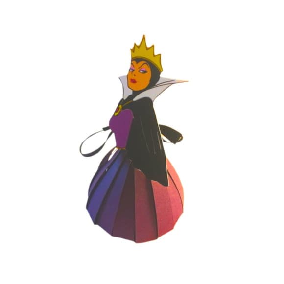 Porta Bombom Rainha Má Malévola Branca de Neve