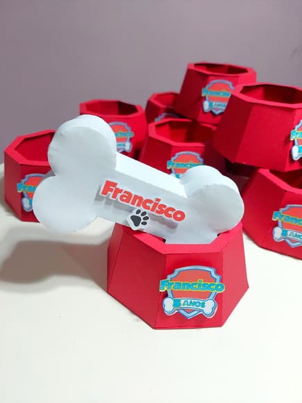 Pote de Ração Patrulha Canina