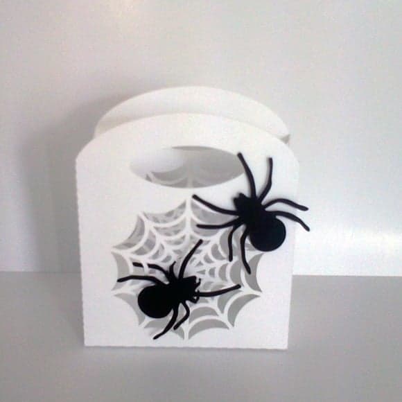 Sacolinha Teia de Aranha Halloween