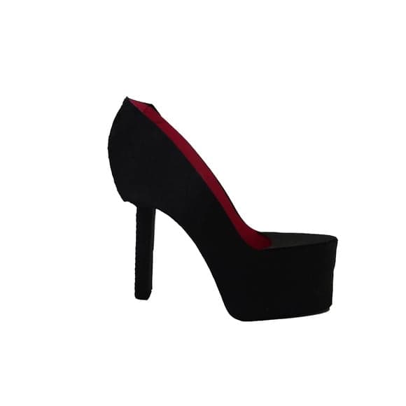 Sapato Salto Alto 3d Chic Maquiagem Make Up