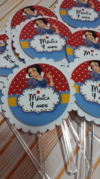 Topper Branca de Neve