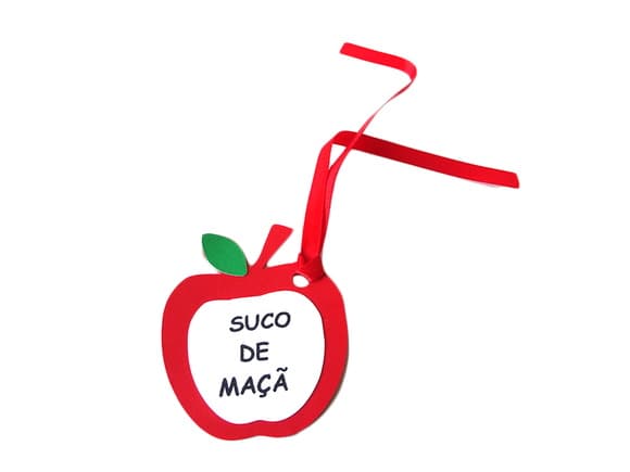 Tag Maça Branca de Neve