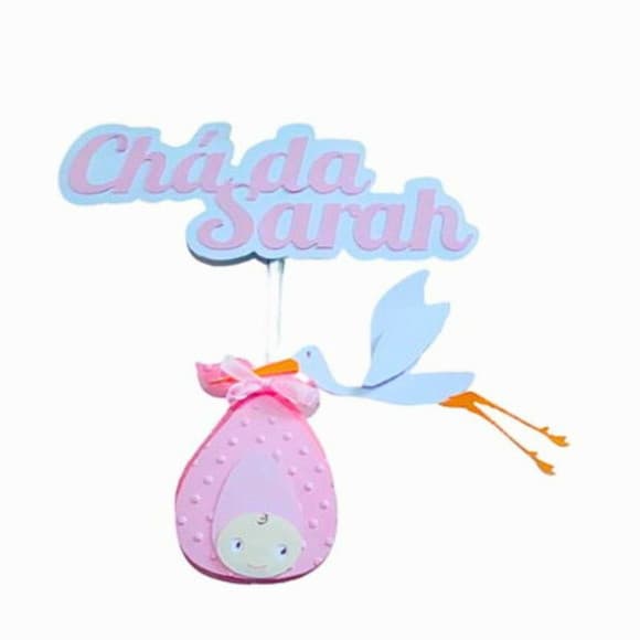 Topo Chá de Fraldas Bebê