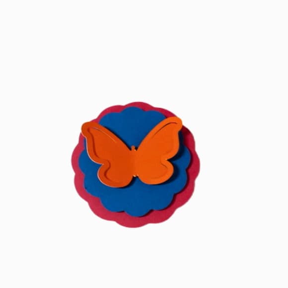 Topper Borboleta Hippie Chic