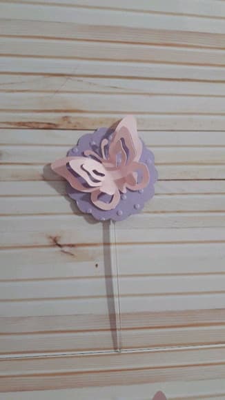 Topper Borboletas Scrap