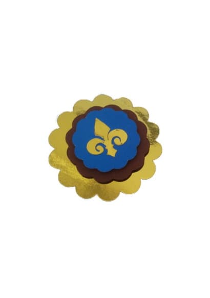 Topper Flor de Lis Rei Arthur