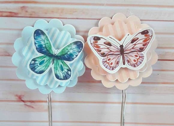 Topper Jardim de Borboletas