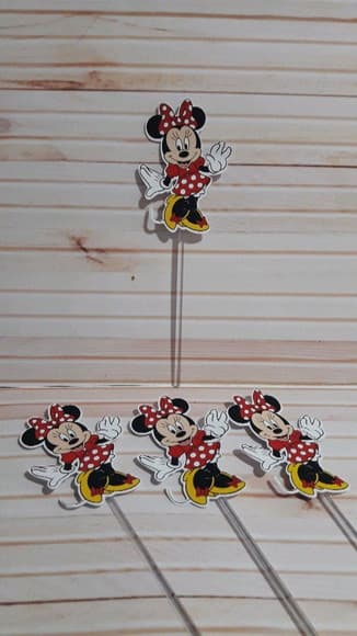 Topper Minnie Vermelha