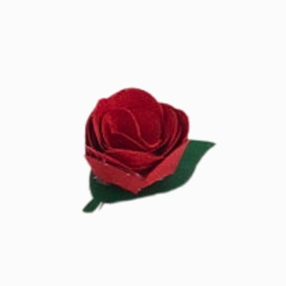 Topper Rosa Tema a Bela e a Fera