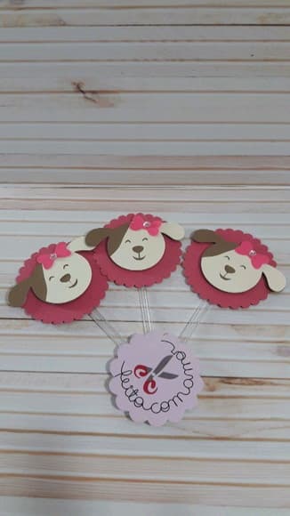 Topper Cachorrinho Pet Shop