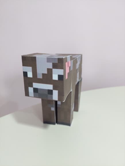 Vaca 3d Minecraft